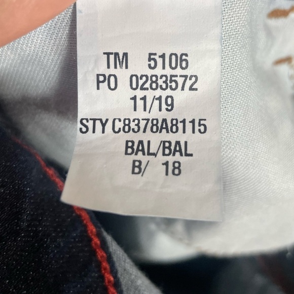 Tommy Hilfiger Jeans Men's 28/30 Dark Denim Jeans Blue - Picture 10 of 10